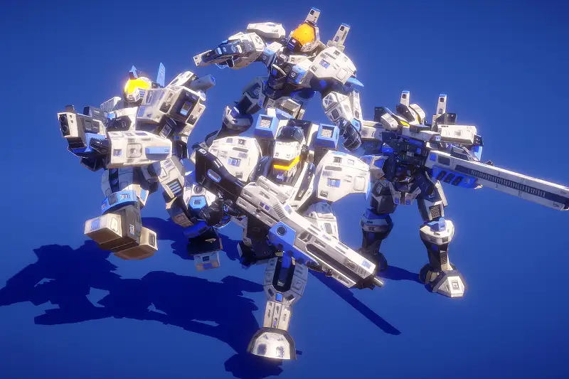 Robot Hero : Modular PBR Asset Thumbnail