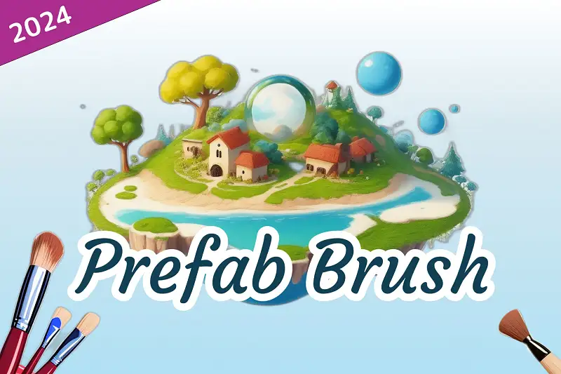Prefab Brush - Easy Object Placement Tool & Level Designer Asset Thumbnail
