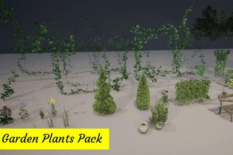 Garden Plants Pack Asset Thumbnail