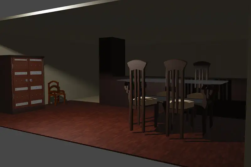 Old LowPoly premium Furniture Asset Thumbnail