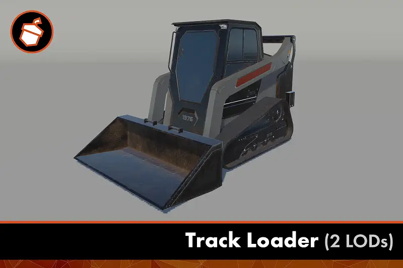 Track Loader (2 LODs) Asset Thumbnail