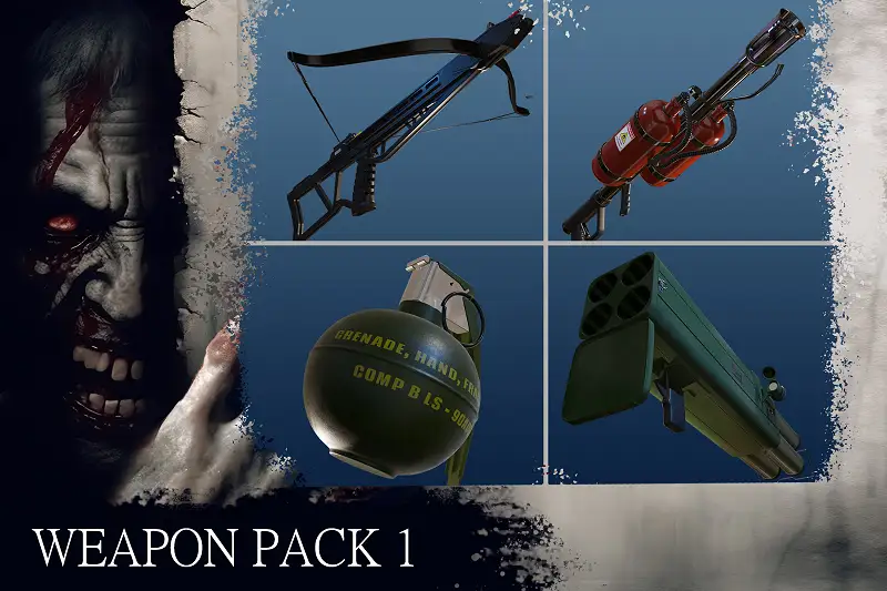 Retro Horror Template - Weapon Pack 1 Asset Thumbnail