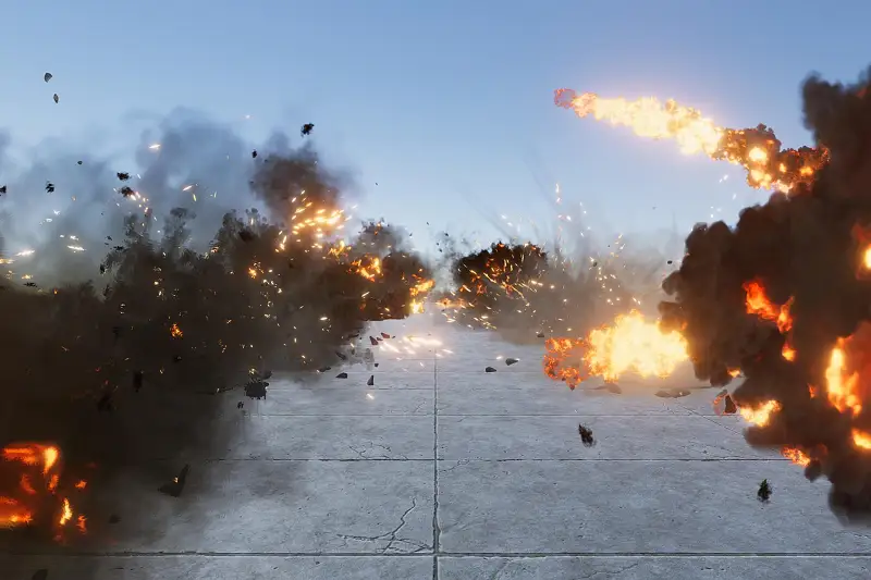 3D Fire and Explosions Asset Thumbnail