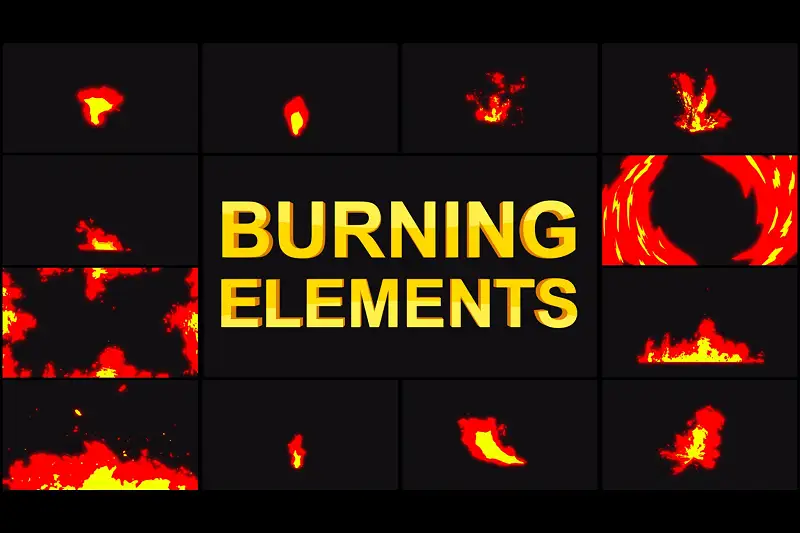 Burning Elements Animation Pack Asset Thumbnail
