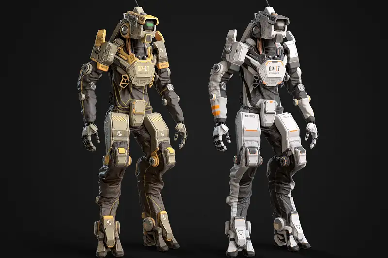 Droid Engineer 3D Models Asset Thumbnail