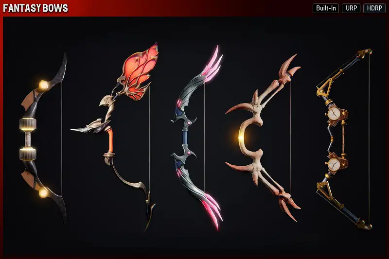 Fantasy Bows Asset Thumbnail