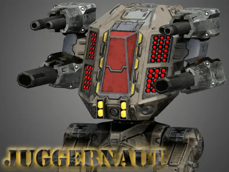 Juggernaut - Battle Mech Asset Thumbnail
