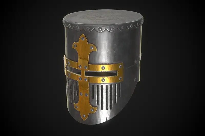 Knight Helmet 01 Asset Thumbnail