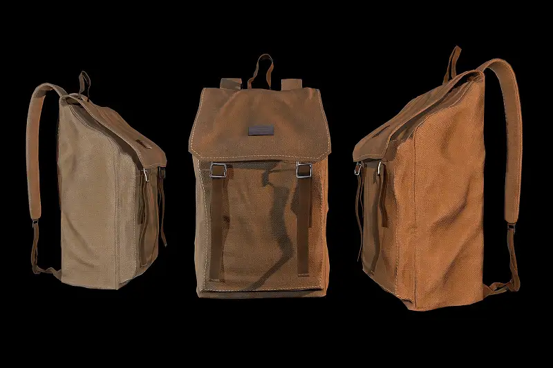 Casual Backpack Asset Thumbnail