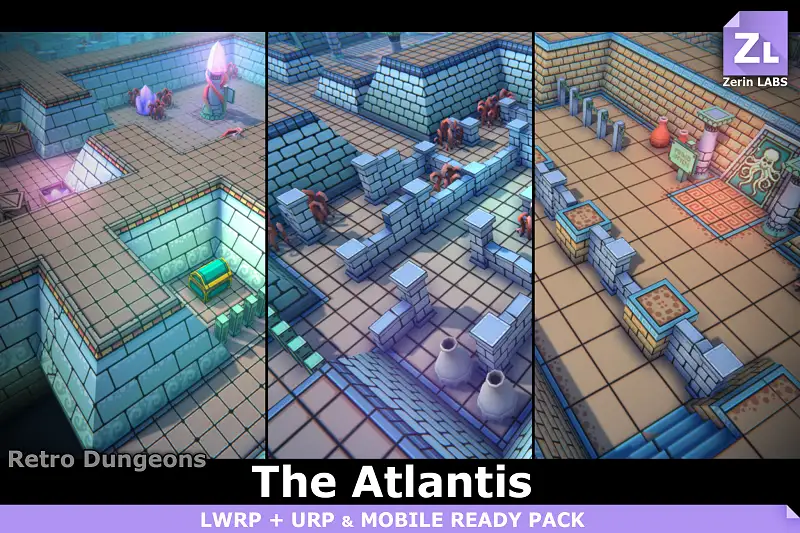 Underwater City Environment Kit Asset Thumbnail