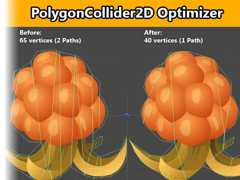 PolygonCollider2D Optimizer Asset Thumbnail