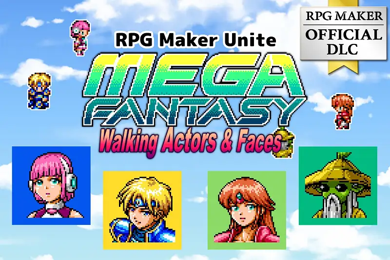 MEGA FANTASY Walking Actors and Faces Asset Thumbnail