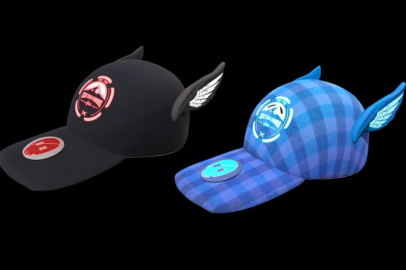 Winged cap Asset Thumbnail