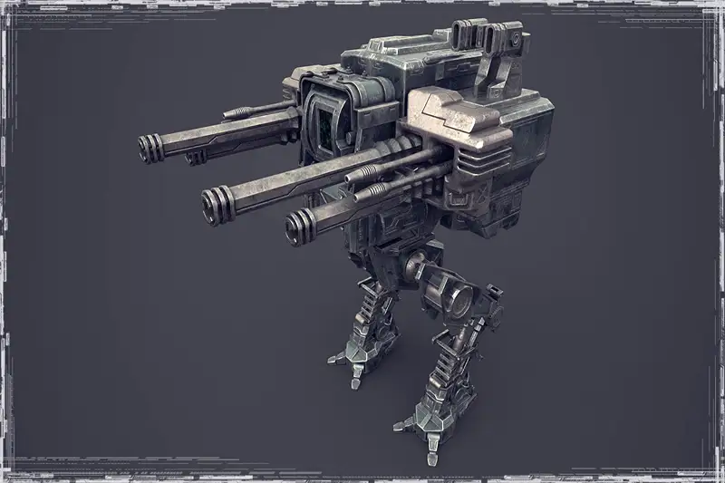 The Assault Mech Asset Thumbnail