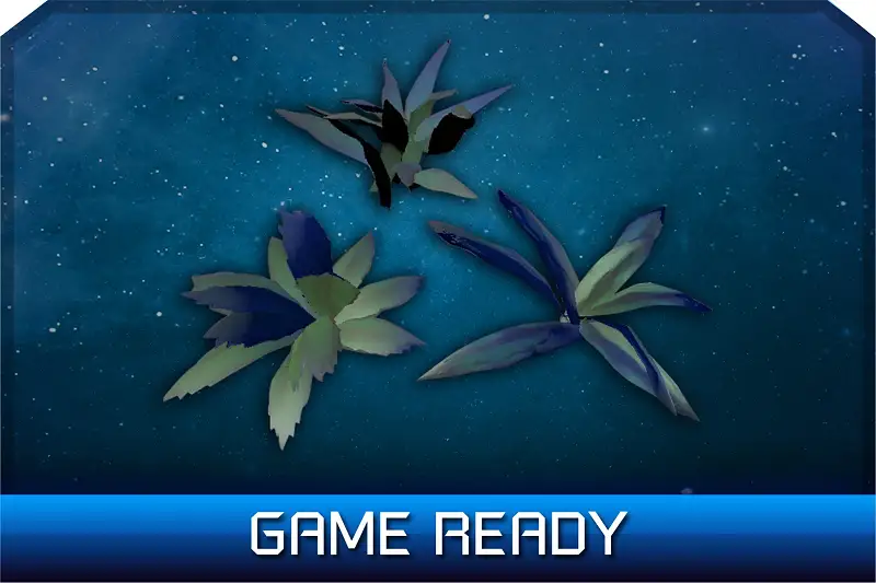 3D sci-fi vegetation #02 Asset Thumbnail