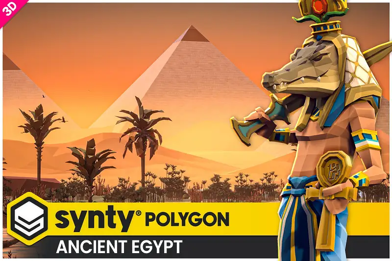 Ancient Egypt Pack - Synty POLYGON - Stylized Low Poly Assets Asset Thumbnail