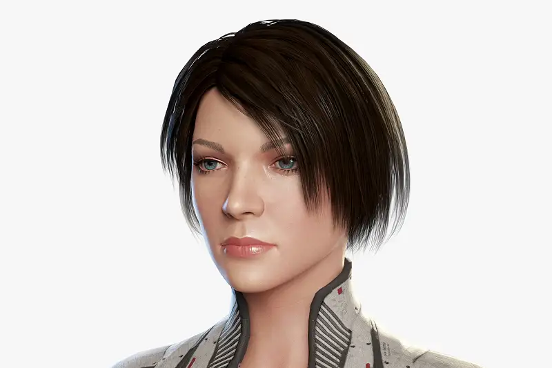 Female Sci Fi Soldier Asset Image