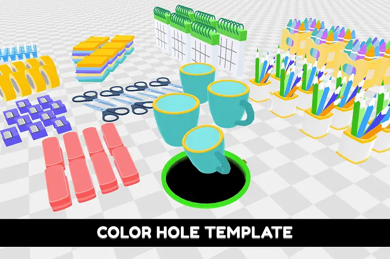 Hole Market 3D | Template + Editor Asset Thumbnail