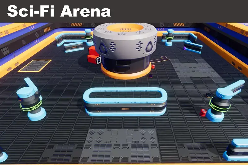 Sci-Fi Arena Bundle 2in1 URP Asset Thumbnail