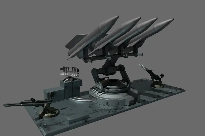 MODERN WARFARE: Surface To Air Missile Systems. Asset Thumbnail