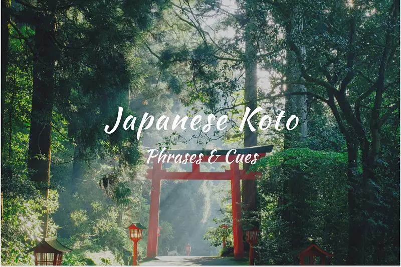 Japanese Music Cues & Phrases Asset Thumbnail