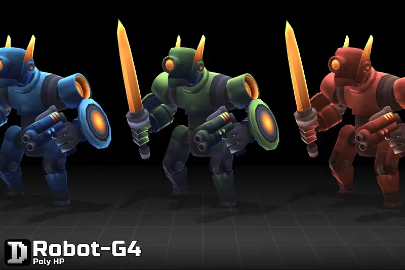 Poly HP - Robot-G4 Asset Thumbnail