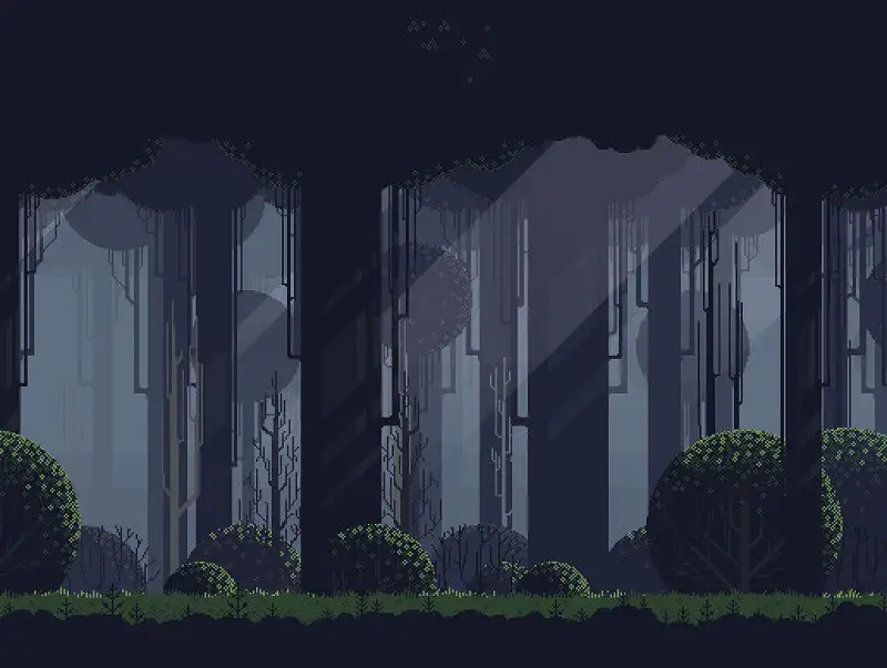 Free Pixel Art Forest Asset Thumbnail