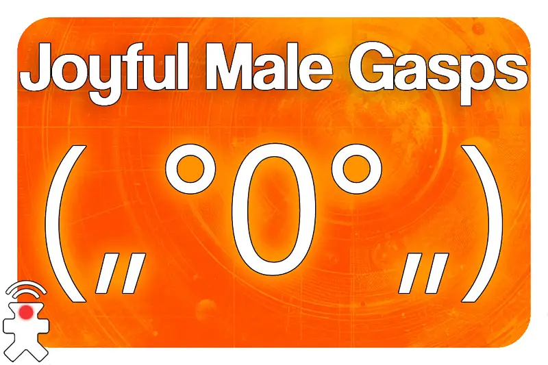 Joyful Male Gasps Pack Asset Thumbnail