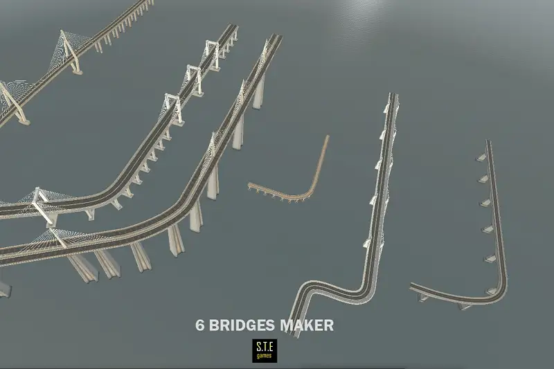 6 Bridges for Unity Asset Thumbnail