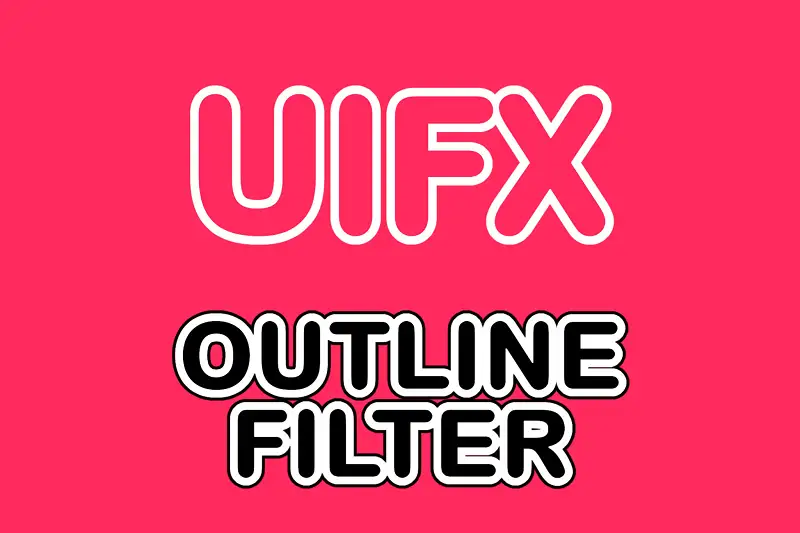 UIFX - Outline Filter Asset Thumbnail