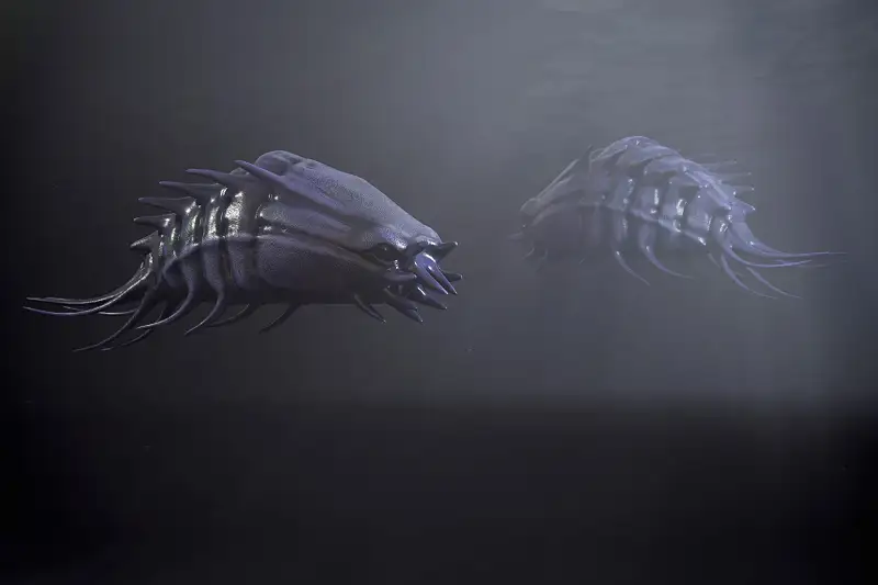 Sea Creature 1 3D Model Asset Image