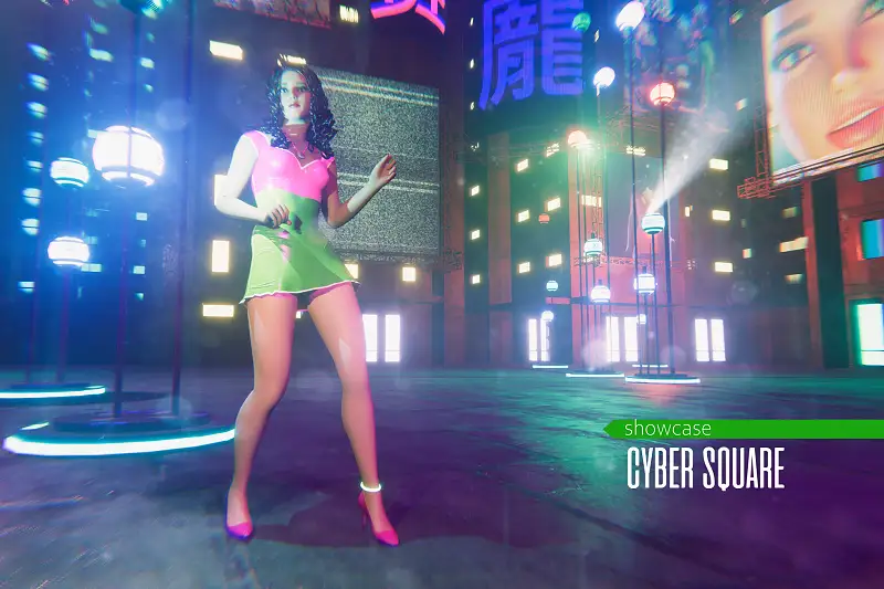 cyberpunk - Cyber Square Asset Thumbnail