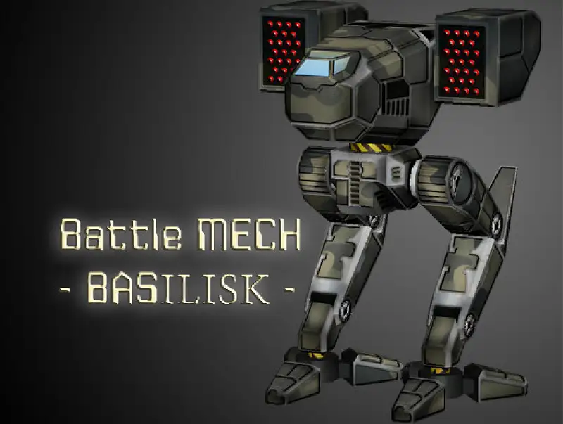 Basilisk - Battle Mech Asset Thumbnail