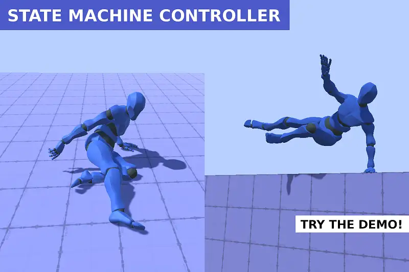Parkour State Machine Character Controller Asset Thumbnail