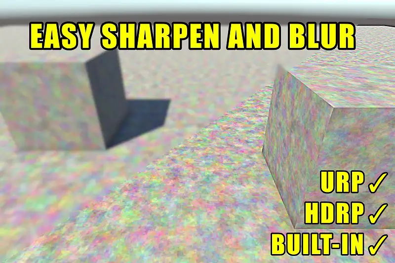 Easy Sharpen and Blur Effect Asset Thumbnail
