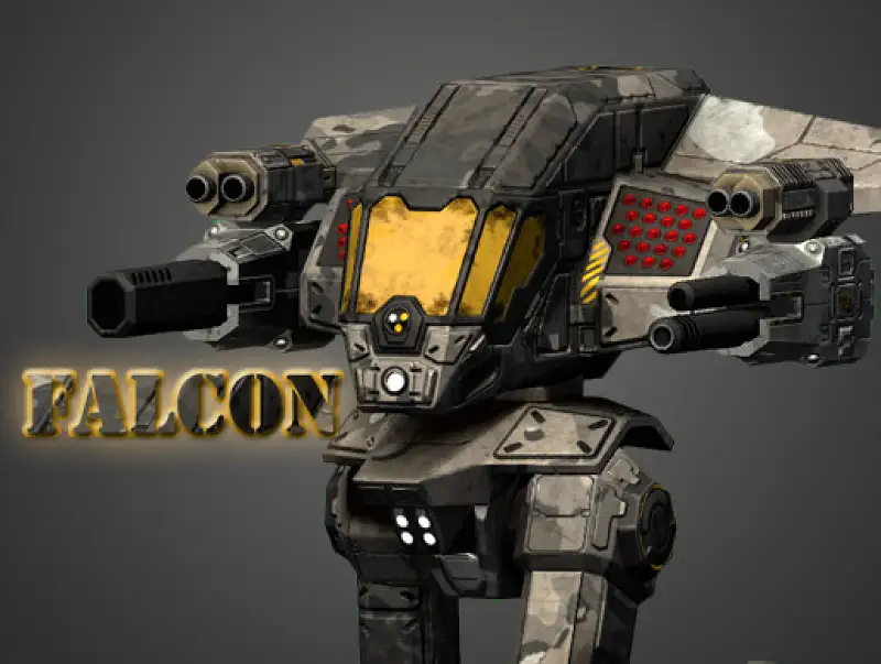 Falcon - Battle Mech Asset Thumbnail