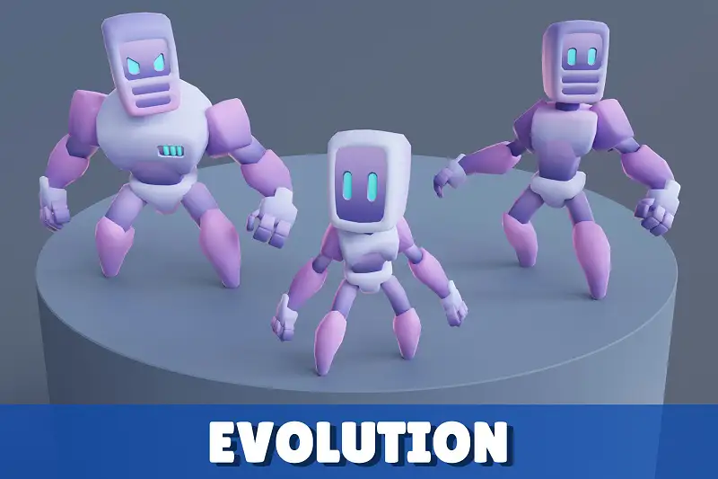Robot Warrior Character Pack Asset Thumbnail