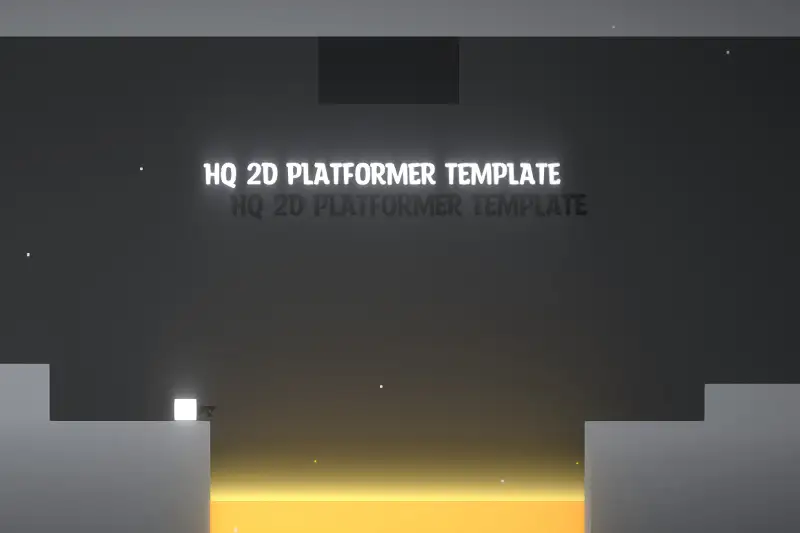 HQ 2D Platformer Template Asset Thumbnail