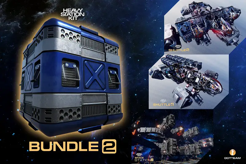 Sci-Fi Heavy Station Kit Bundle Asset Thumbnail