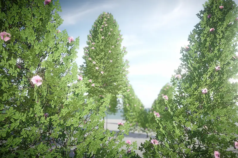 URP Flower Tree 3 (Mobile) Asset Thumbnail
