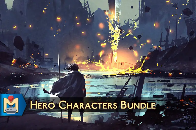 Hero Characters Bundle Asset Thumbnail