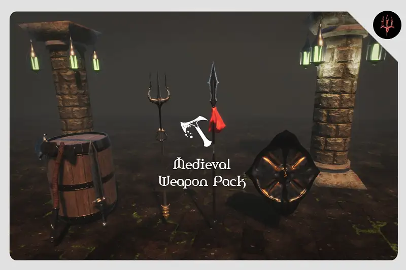 Medieval Mythical Weapons Pack Asset Image