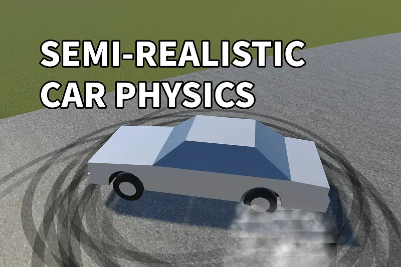 Semi-Realistic Car Physics Asset Thumbnail