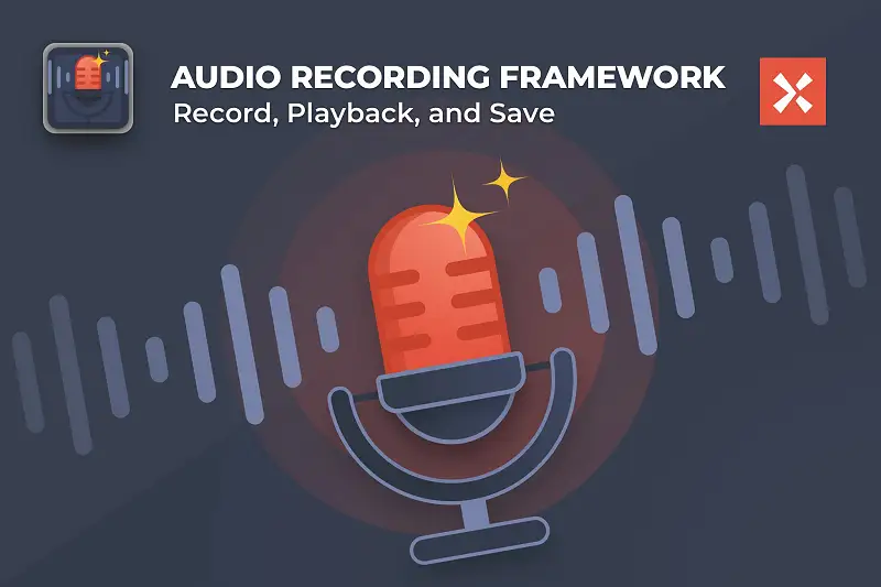 Audio Recording Framework for Unity Asset Thumbnail