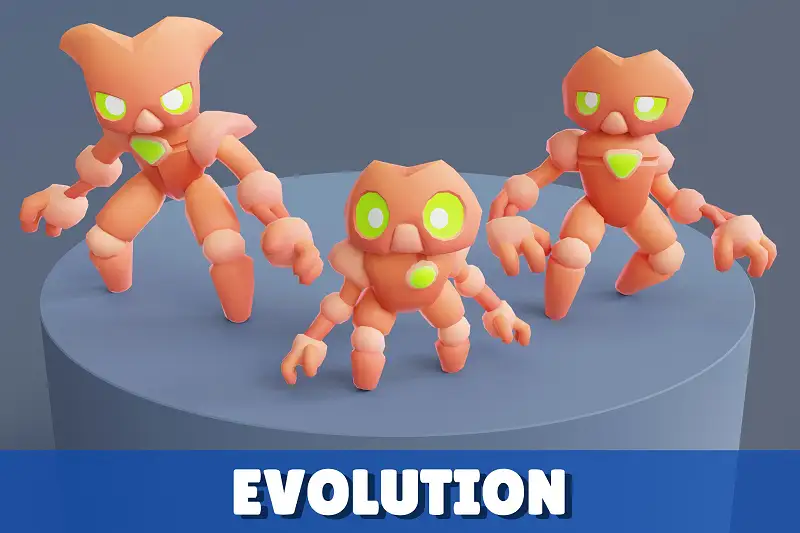 Robot Warrior Character Pack Asset Thumbnail