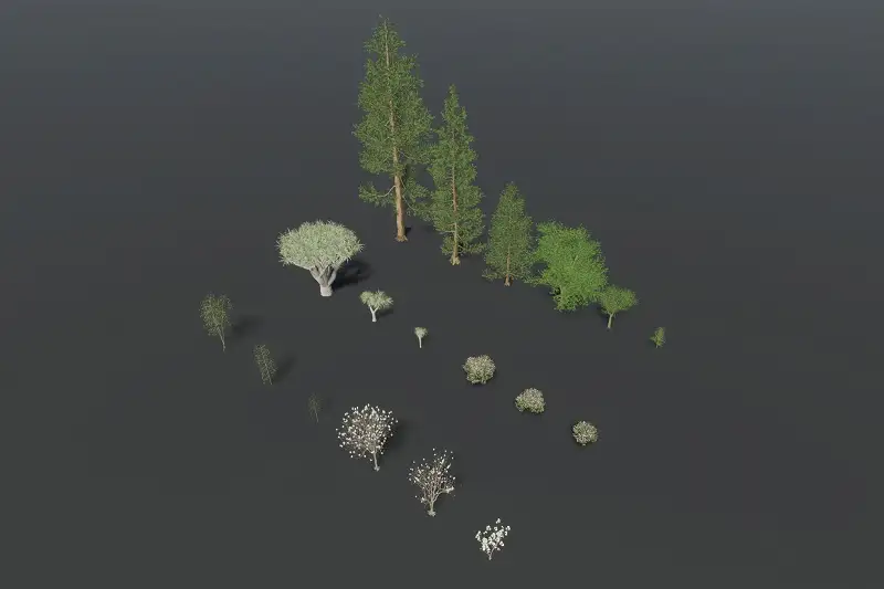 2022 PBR XfrogPlants Sampler Asset Thumbnail
