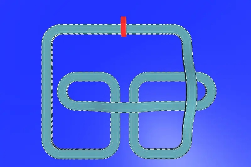 Raceway Car Tracks Asset Thumbnail