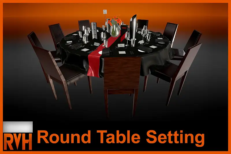 Round Table Setting Asset Thumbnail