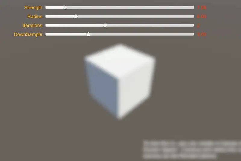 Easy Background Blur for RawImage Asset Thumbnail