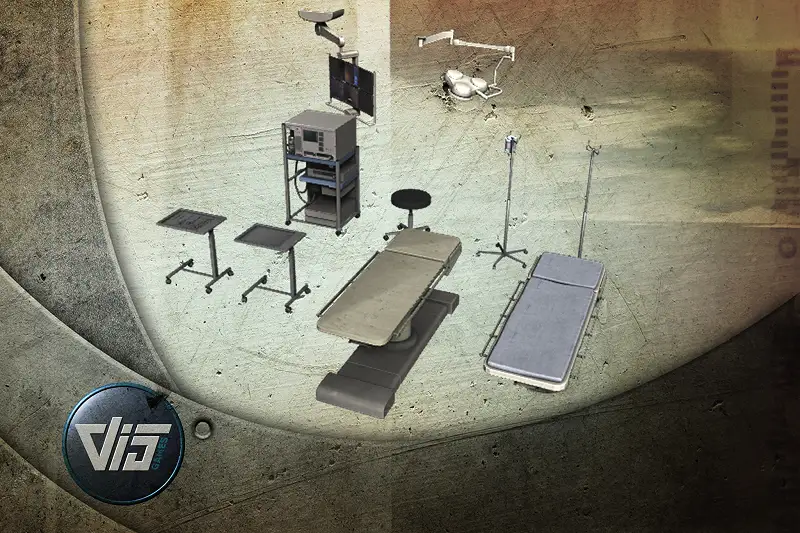 Hospital props collection Asset Thumbnail